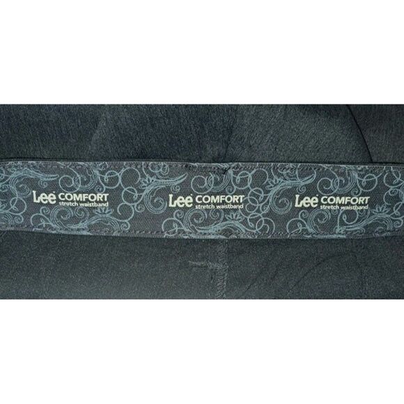 Lee Comfort Waistband Womens Size 24W Petite Gray Dress Pants 48x27 New With Tag - Picture 4 of 7